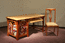 Письменный стол с вставками витраж тиффани