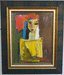 Жан Игитян, "Девушка в желтом платье", хм, 47х35.